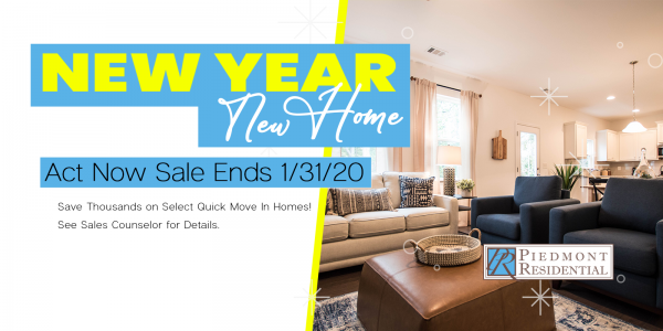 New Year, New Home Sales Event