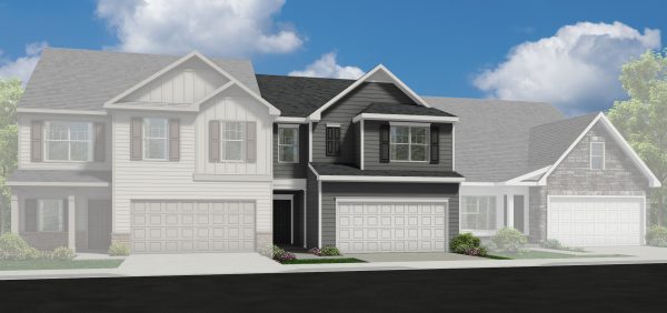 Emory Elv A - 2 Story Townhouse Plans in GA